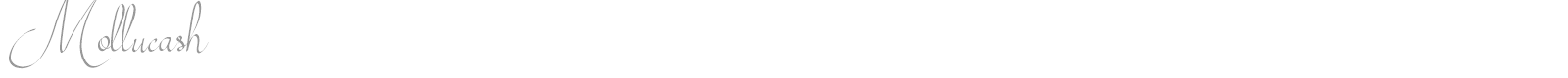 Mollucash font preview